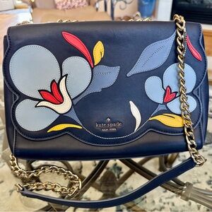 ♠️KATE SPADE Briar Lane Floral Crossbody Bag EUC